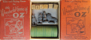 Small game boxes are primarily differentiated by the color of the stamping on the front.