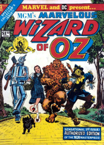 The cover of Marvel and DC's Marvelous Wizard of Oz.