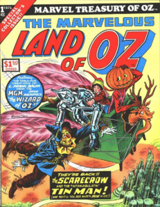 The cover of the second Oz comic.