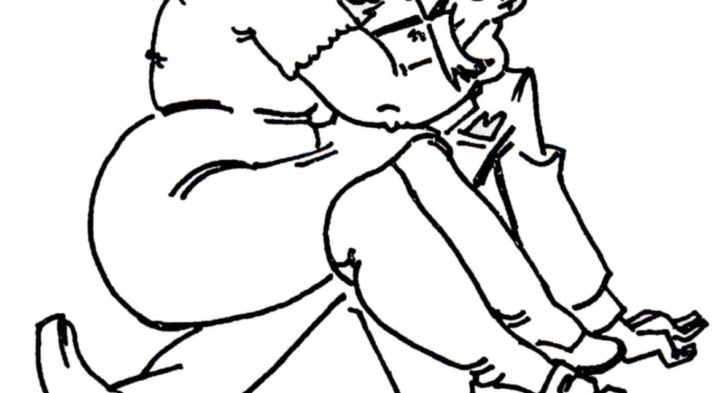 Cover art by Andre Boratko from the South Dakota Writers' Project edition of Baum's "Our Landlady" columns.